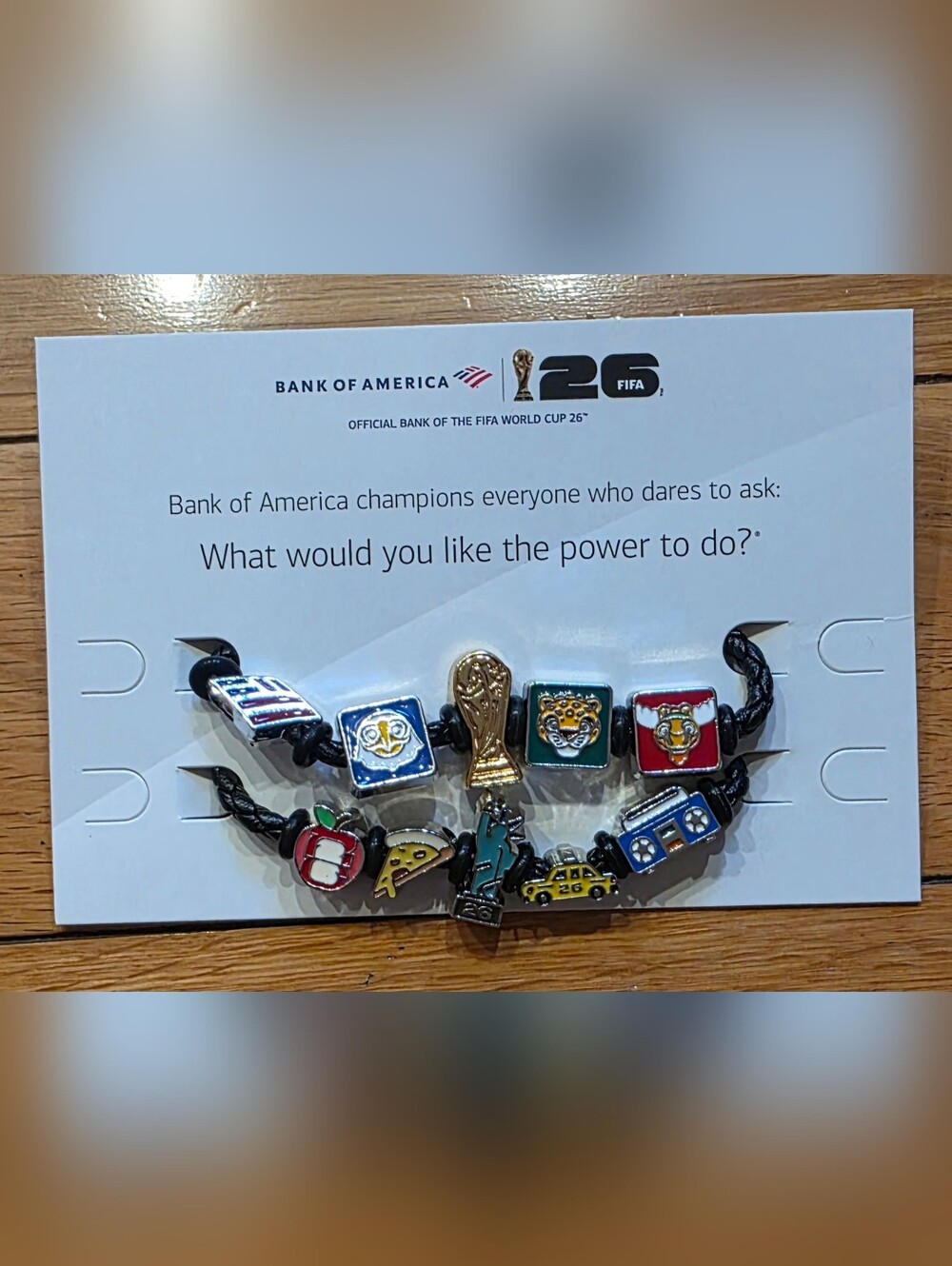 FIFA World Cup 2026 NYC Charm Bracelets